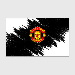 Бумага для упаковки Манчестер Юнайтед белые краски