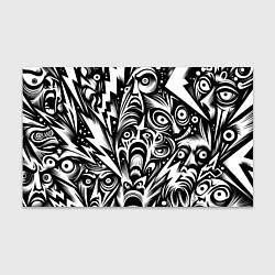 Бумага для упаковки Lightnings and faces - ai art fantasy