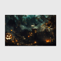 Бумага для упаковки Ночь тыкв и теней