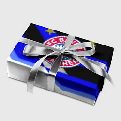 Бумага для упаковки Бавария Мюнхен полосы спорт, цвет: 3D-принт — фото 2