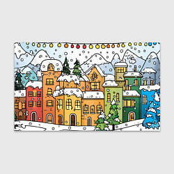 Бумага для упаковки Новогодний снегопад