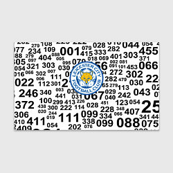 Бумага для упаковки Лестер сити цифры символы