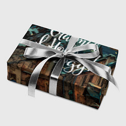 Бумага для упаковки Счастья в новом году - ламповый двор, цвет: 3D-принт — фото 2