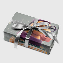 Бумага для упаковки Новогодняя лошадка хипстер, цвет: 3D-принт — фото 2