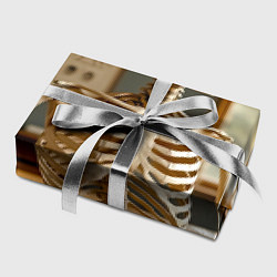 Бумага для упаковки Анатомический скелет, цвет: 3D-принт — фото 2