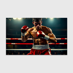 Бумага для упаковки Боксёр в ринге