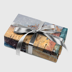 Бумага для упаковки Санкт-Петербург - снегопад, цвет: 3D-принт — фото 2