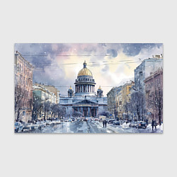 Бумага для упаковки Санкт-Петербург зимний город