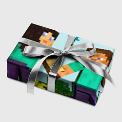 Бумага для упаковки Minecraft Stories, цвет: 3D-принт — фото 2