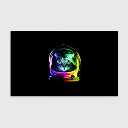 Бумага для упаковки Кот космонавт, цвет: 3D-принт