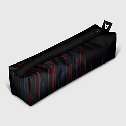 Пенал для ручек Red & Black, цвет: 3D-принт