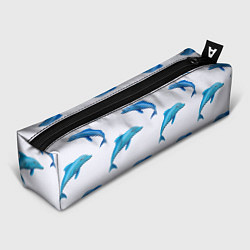 Пенал для ручек Рай для дельфина, цвет: 3D-принт
