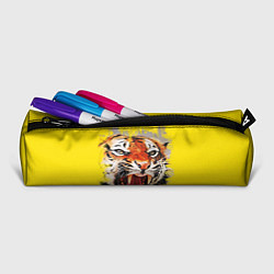 Пенал для ручек Оскал тигра, цвет: 3D-принт — фото 2