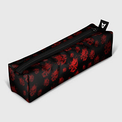 Пенал для ручек Samurai pattern - красный, цвет: 3D-принт