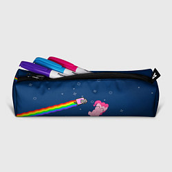 Пенал для ручек Nyan cat x Pony, цвет: 3D-принт — фото 2