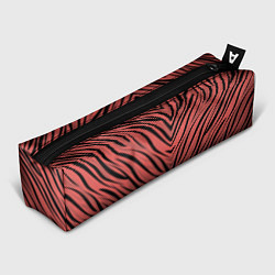 Пенал для ручек Полосатый тигровый узор, цвет: 3D-принт