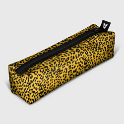 Пенал для ручек Леопард желтый, цвет: 3D-принт
