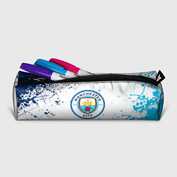 Пенал для ручек Manchester City - Футбольный клуб, цвет: 3D-принт — фото 2