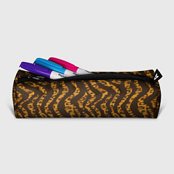 Пенал для ручек Шкура тигра леопарда гибрид, цвет: 3D-принт — фото 2