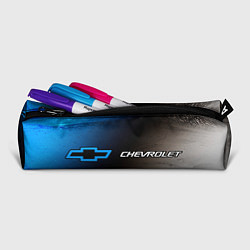 Пенал для ручек CHEVROLET - Брызги, цвет: 3D-принт — фото 2