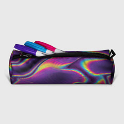 Пенал для ручек Neon fashion pattern Wave, цвет: 3D-принт — фото 2