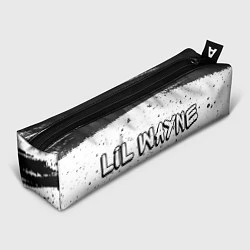 Пенал для ручек Рэпер Lil Wayne в стиле граффити, цвет: 3D-принт