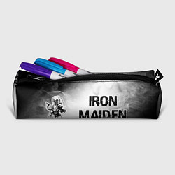 Пенал для ручек Iron Maiden Glitch на светлом фоне, цвет: 3D-принт — фото 2
