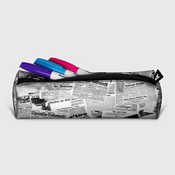 Пенал для ручек Газетный коллаж, цвет: 3D-принт — фото 2