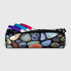 Пенал для ручек Цветные камушки, цвет: 3D-принт — фото 2