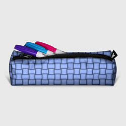 Пенал для ручек Фиолетовое ленточное плетение, цвет: 3D-принт — фото 2