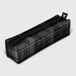 Пенал для ручек Темная клетка, цвет: 3D-принт