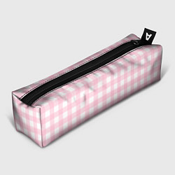 Пенал для ручек Pink grid, цвет: 3D-принт