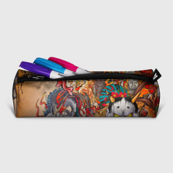 Пенал для ручек Иредзуми: демон и дракон, цвет: 3D-принт — фото 2
