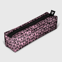 Пенал для ручек Blackpink - pink text, цвет: 3D-принт