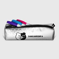 Пенал для ручек Danganronpa glitch на светлом фоне: надпись и симв, цвет: 3D-принт — фото 2