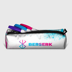 Пенал для ручек Berserk neon gradient style: надпись и символ, цвет: 3D-принт — фото 2
