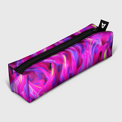 Пенал для ручек Pink blue texture, цвет: 3D-принт