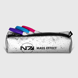 Пенал для ручек Mass Effect glitch на светлом фоне по-горизонтали, цвет: 3D-принт — фото 2
