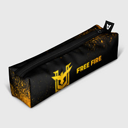 Пенал Free Fire - gold gradient по-горизонтали