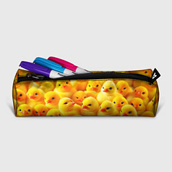 Пенал для ручек С желтыми цыплятами, цвет: 3D-принт — фото 2
