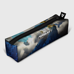 Пенал для ручек Minecraft лого и горы, цвет: 3D-принт