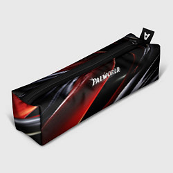 Пенал для ручек Palworld logo темная абстракция, цвет: 3D-принт