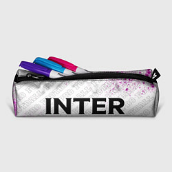 Пенал для ручек Inter pro football по-горизонтали, цвет: 3D-принт — фото 2