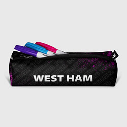 Пенал для ручек West Ham pro football по-горизонтали, цвет: 3D-принт — фото 2
