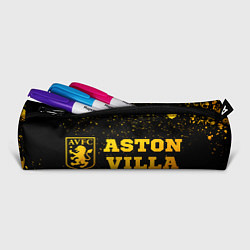 Пенал для ручек Aston Villa - gold gradient по-горизонтали, цвет: 3D-принт — фото 2