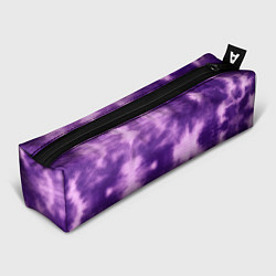 Пенал для ручек Фиолетовый тайдай, цвет: 3D-принт