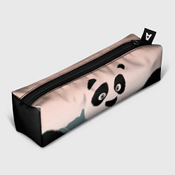 Пенал для ручек Силуэт кунг фу панда, цвет: 3D-принт
