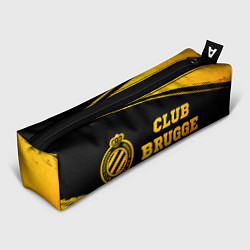 Пенал Club Brugge - gold gradient по-горизонтали