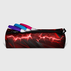 Пенал для ручек Яркая красная объемная абстракция, цвет: 3D-принт — фото 2