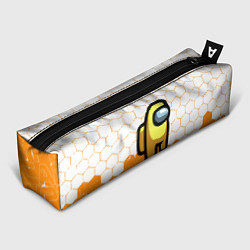 Пенал для ручек Амонг ас оранжевый, цвет: 3D-принт